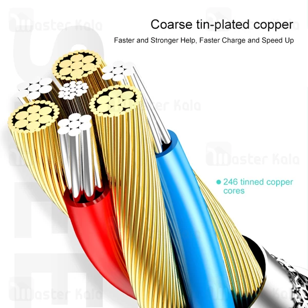 کابل سه سر Joyroom S-L422 Prime Series Charging Data 1.2m 3A