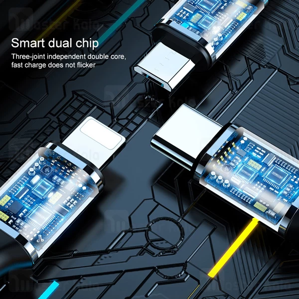 کابل سه سر Joyroom S-L422 Prime Series Charging Data 1.2m 3A