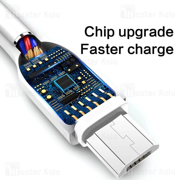 کابل اندرویدی Joyroom S-M357S Colorful Series microUSB 2A 1m