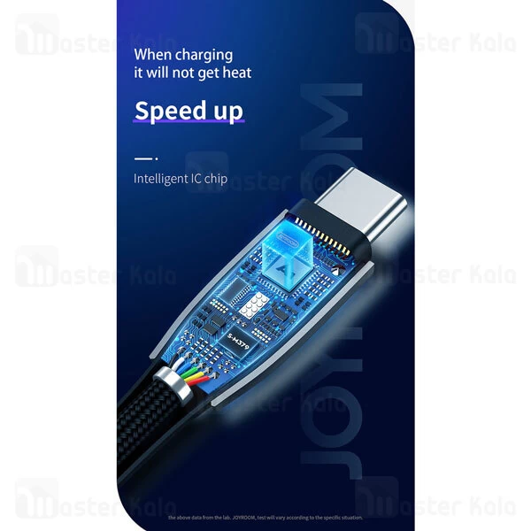کابل تایپ سی Joyroom S-M379 Super-Quick Charging Data Type C 2m 5.5A