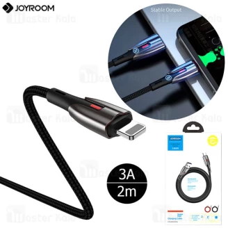 کابل لایتنینگ جویروم Joyroom S-M379S Fast Charging 3A طول 2 متر توان 3 آمپر