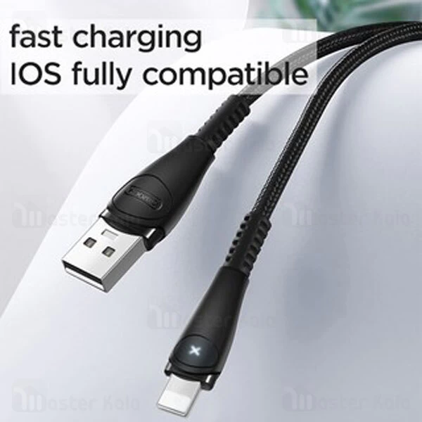 کابل لایتنینگ Joyroom S-M393 Simple Series X Light microUSB Cable 2.4A