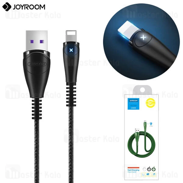 کابل لایتنینگ Joyroom S-M393 Simple Series X Light microUSB Cable 2.4A