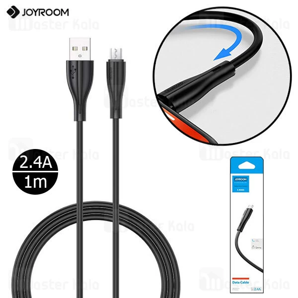 کابل اندرویدی Joyroom S-M405 Balanced Series microUSB 2.4A 1m