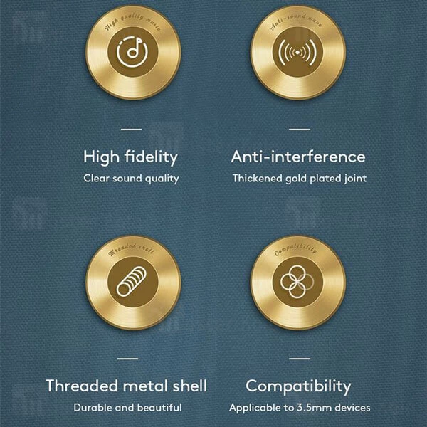 کابل انتقال صدا Joyroom SY-20A1 AUX Car Stereo 2m Audio Cable