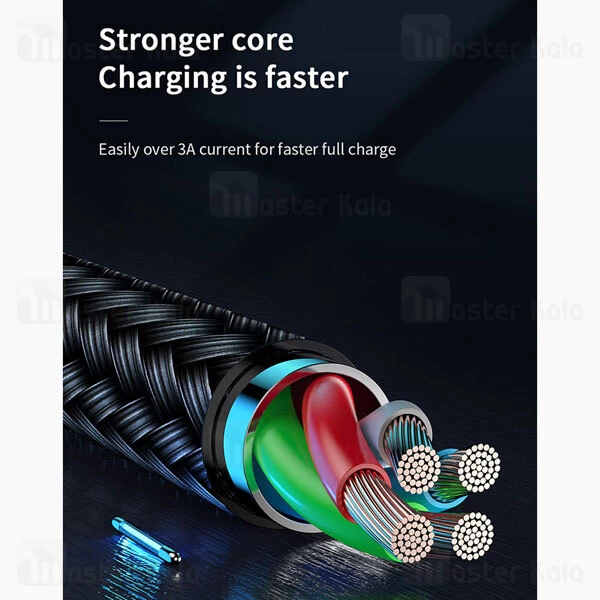 کابل میکرو یو اس بی Joyroom Sharp Series S-M411 MicroUSB 3m 2.4A