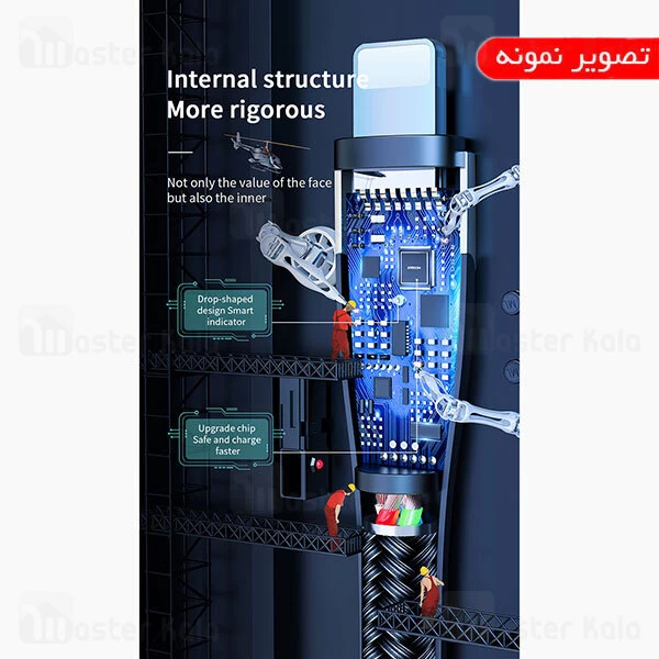 کابل تایپ سی Joyroom Sharp Series S-M411 Type C 3m 2.4A