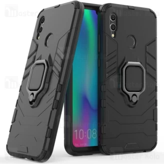 گارد ضد ضربه انگشتی Huawei Honor 10 Lite / P Smart 2019 Black Panther KEYSION ShockProof Armor Ring