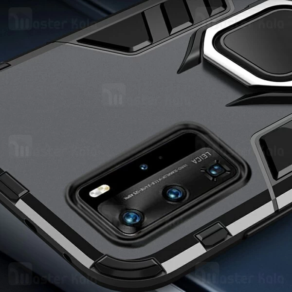 قاب Huawei P40 Pro KEYSION ShockProof Armor Ring Holder Case
