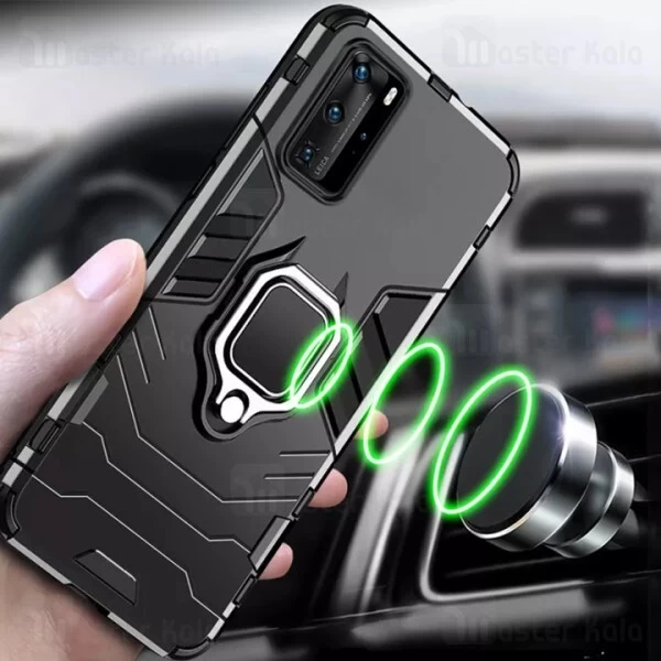 قاب Huawei P40 Pro KEYSION ShockProof Armor Ring Holder Case