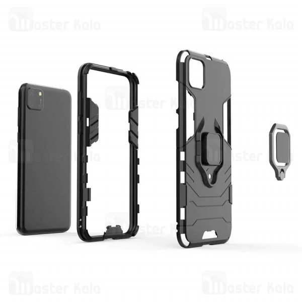 قاب Huawei Y5p / Honor 9s KEYSION ShockProof Armor Ring Holder Case