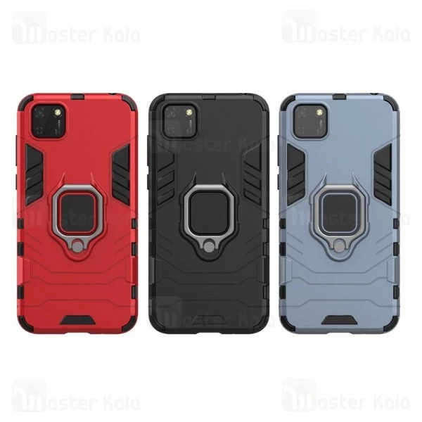 قاب Huawei Y5p / Honor 9s KEYSION ShockProof Armor Ring Holder Case