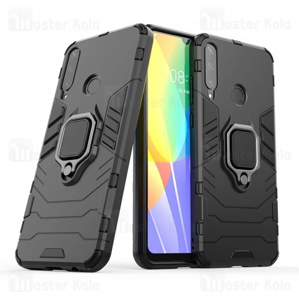 قاب Huawei Y6p KEYSION ShockProof Armor Ring Holder Case
