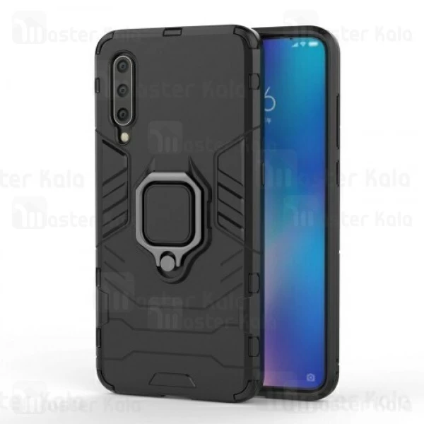 گارد ضد ضربه انگشتی Samsung A50 / A50s / A30s Black Panther KEYSION ShockProof Armor Ring