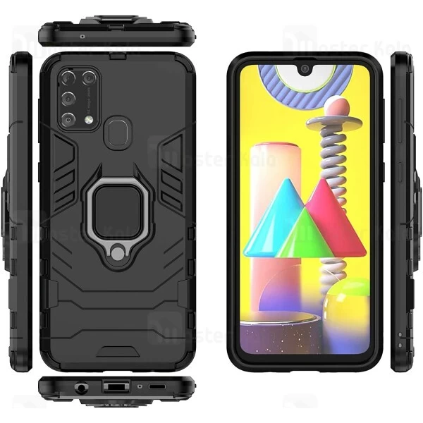 قاب Samsung Galaxy M31 KEYSION ShockProof Armor Ring Holder Case