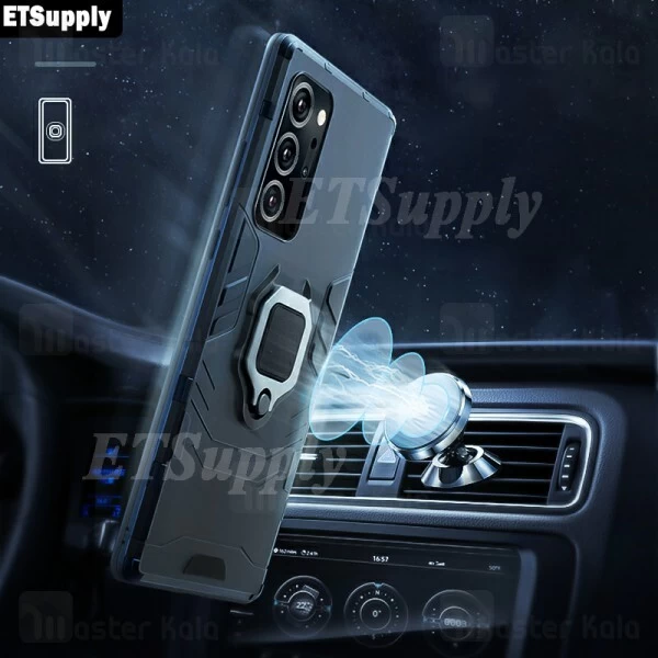 قاب Samsung Galaxy Note 20 KEYSION ShockProof Armor Ring Holder Case