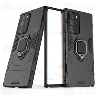 گارد ضد ضربه انگشتی Samsung Galaxy Note 20 Ultra Black Panther KEYSION ShockProof Armor Ring