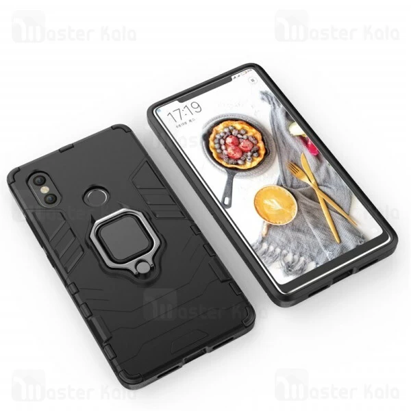 گارد ضد ضربه انگشتی Xiaomi Mi 8 / Mi8 Black Panther KEYSION ShockProof Armor Ring