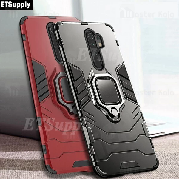 قاب Xiaomi Redmi 9 KEYSION ShockProof Armor Ring Holder Case