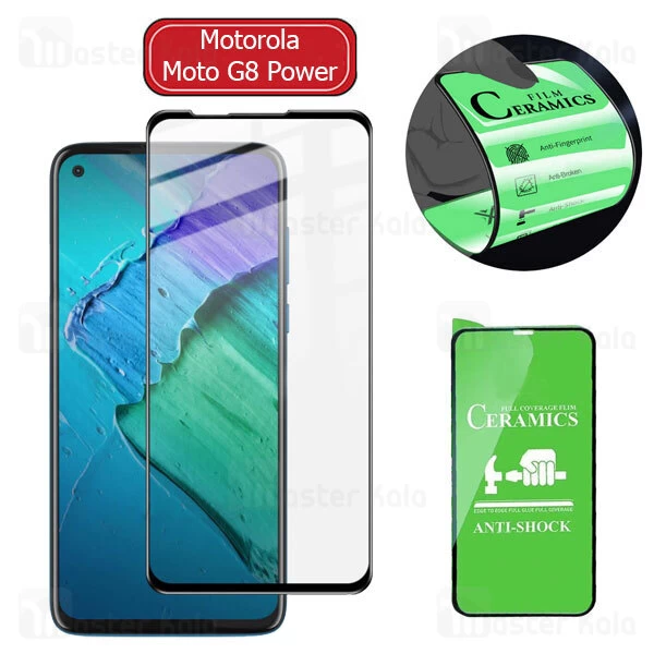 گلس سرامیکی Motorola Moto G8 Power Nano Ceramic Full Screen Protector