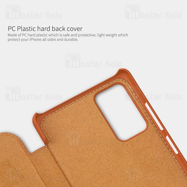 کیف چرمی نیلکین سامسونگ Samsung Galaxy Note 20 Nillkin Qin Leather Case