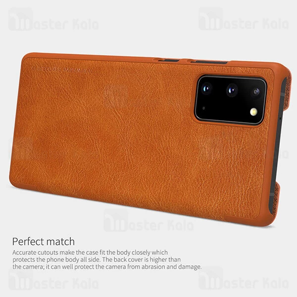 کیف چرمی نیلکین سامسونگ Samsung Galaxy Note 20 Nillkin Qin Leather Case