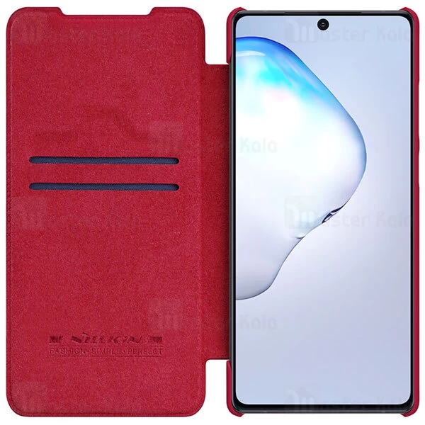 کیف چرمی نیلکین سامسونگ Samsung Galaxy Note 20 Nillkin Qin Leather Case