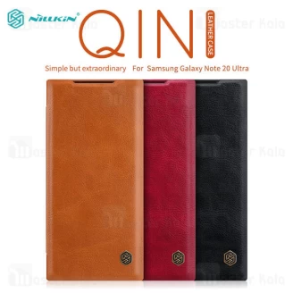 کیف چرمی نیلکین سامسونگ Samsung Galaxy Note 20 Ultra Nillkin Qin Leather Case
