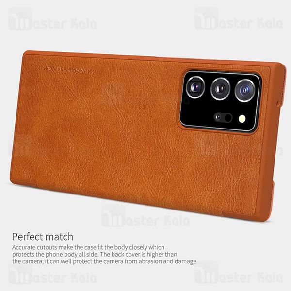 کیف چرمی نیلکین سامسونگ Samsung Galaxy Note 20 Ultra Nillkin Qin Leather Case