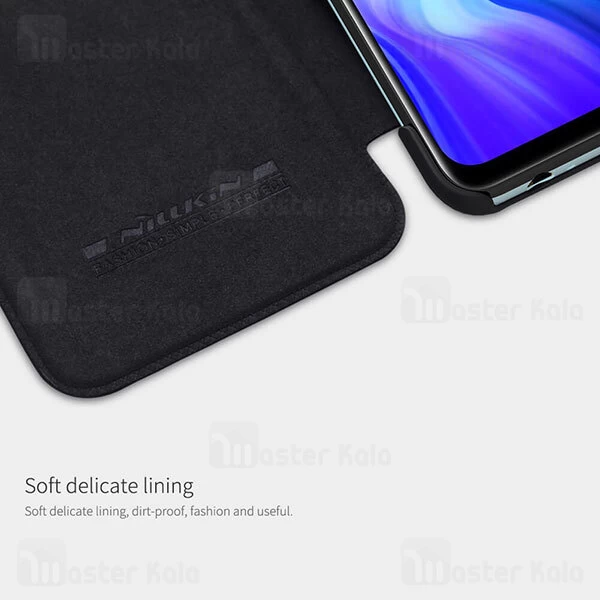 کیف چرمی نیلکین شیائومی Xiaomi Redmi Note 9 / Redmi 10X 4G Nillkin Qin Leather Case