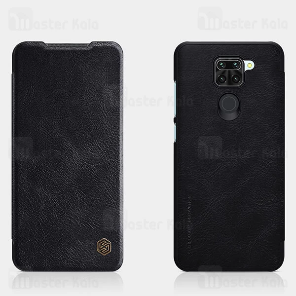 کیف چرمی نیلکین شیائومی Xiaomi Redmi Note 9 / Redmi 10X 4G Nillkin Qin Leather Case