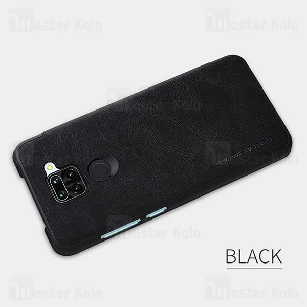 کیف چرمی نیلکین شیائومی Xiaomi Redmi Note 9 / Redmi 10X 4G Nillkin Qin Leather Case
