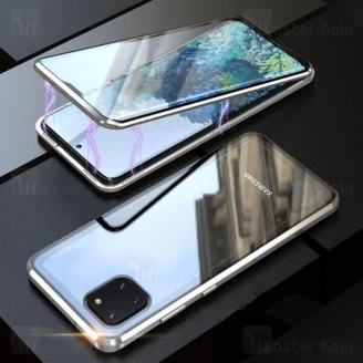 قاب مگنتی 360 درجه Samsung Galaxy Note10 Lite Magnetic 2 in 1 Case دارای گلس صفحه