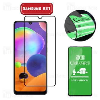 محافظ صفحه نانو سرامیک تمام صفحه و تمام چسب سامسونگ Samsung Galaxy A31 Glass