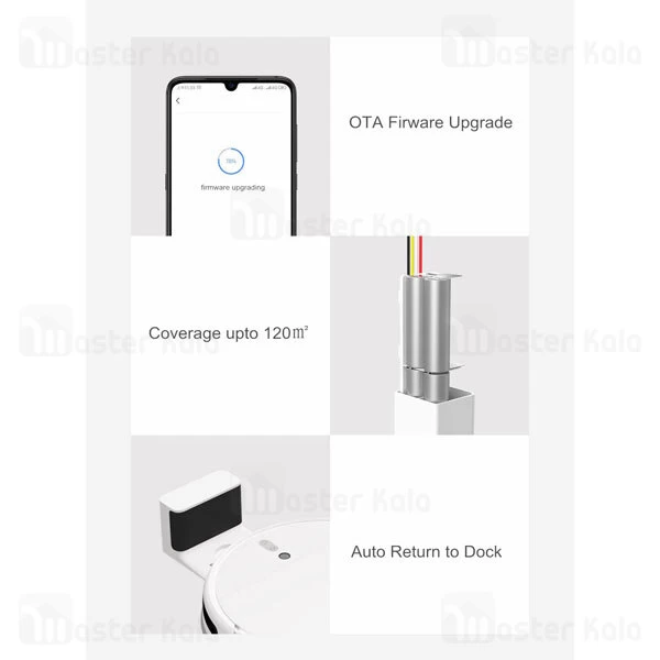 جاروبرقی هوشمند Xiaomi Mi Robot Vacuum-Mop 1C STYTJ01ZHM