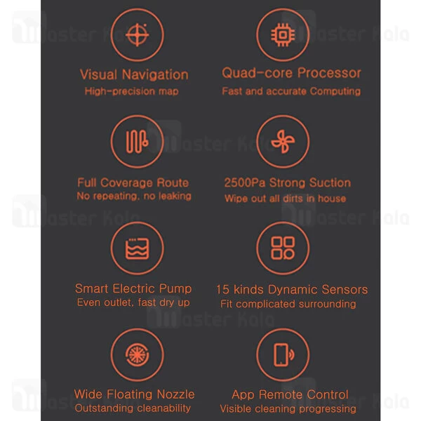 جاروبرقی هوشمند Xiaomi Mi Robot Vacuum-Mop 1C STYTJ01ZHM