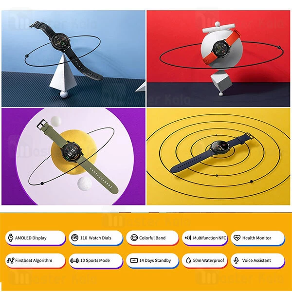 ساعت هوشمند شیائومی Xiaomi Mi Watch XMWTCL02 Smart Watch گلوبال