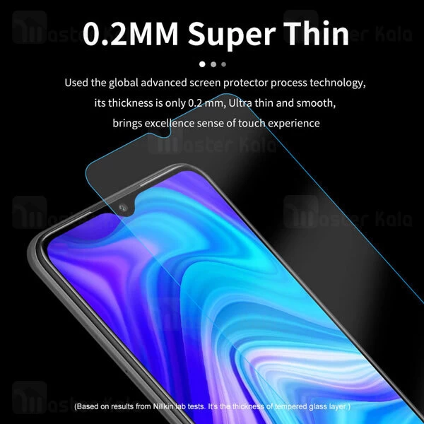 گلس نیلکین Xiaomi Redmi 9 Nillkin H+ Pro Glass