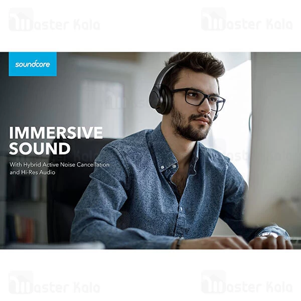 هدفون بلوتوث Anker Soundcore Life Q20 ANC Wireless Headphones