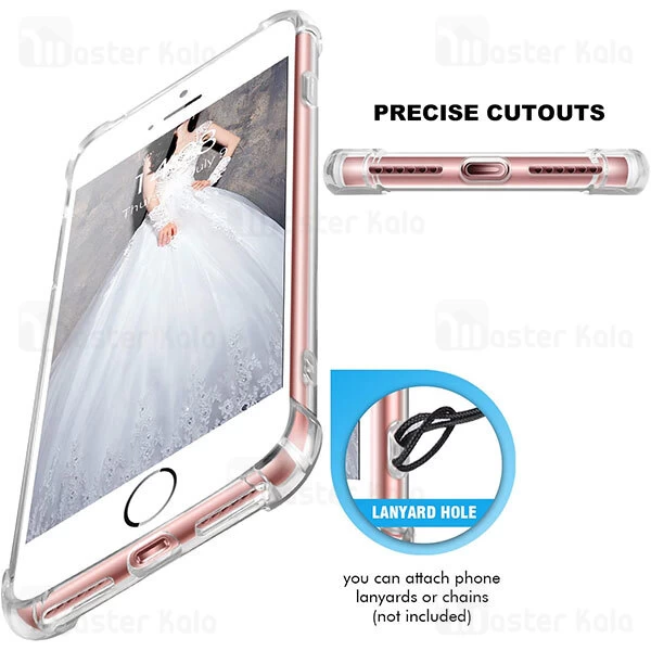 قاب ژله ای ضد ضربه اپل Apple iPhone 8 Plus / 7 Plus Smtt ShockProof AirBag