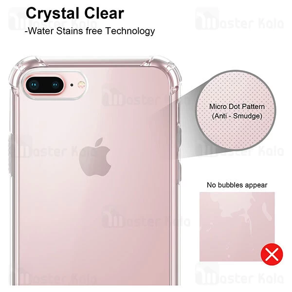 قاب ژله ای ضد ضربه اپل Apple iPhone 8 Plus / 7 Plus Smtt ShockProof AirBag