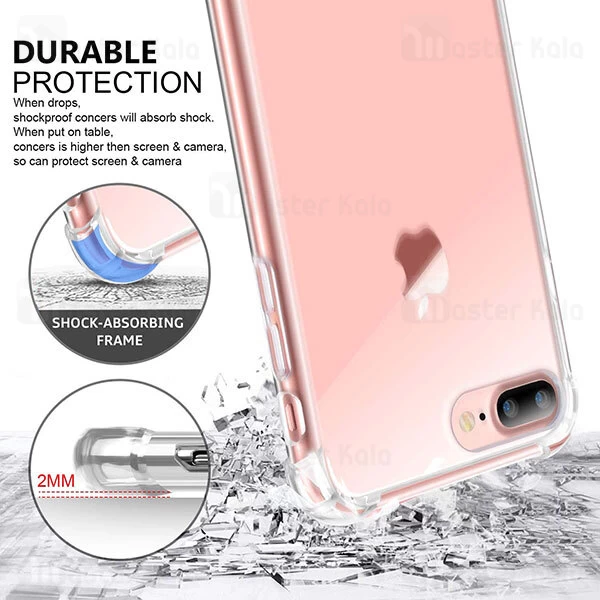 قاب ژله ای ضد ضربه اپل Apple iPhone 8 Plus / 7 Plus Smtt ShockProof AirBag
