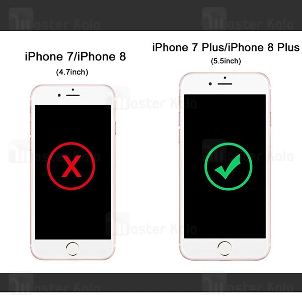 قاب ژله ای ضد ضربه اپل Apple iPhone 8 Plus / 7 Plus Smtt ShockProof AirBag