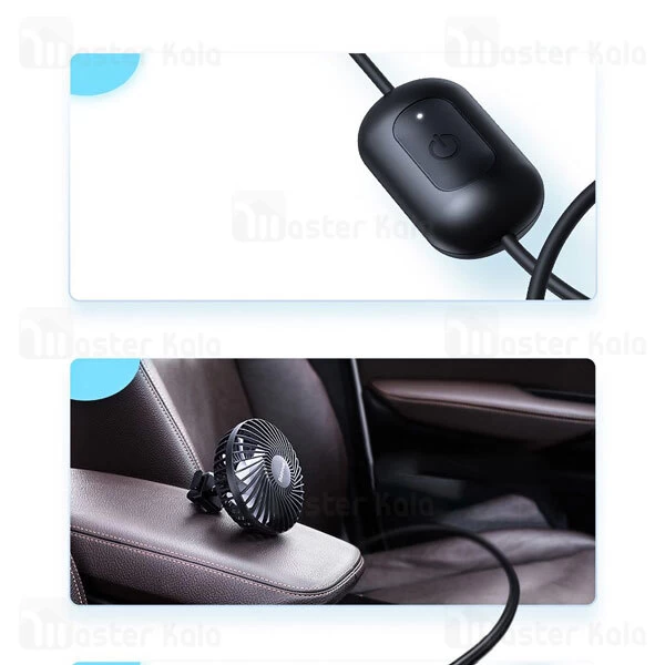 پنکه بیسوس دریچه کولری Baseus Departure Vehicle Fan CXQC-A03