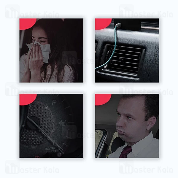 پنکه بیسوس دریچه کولری Baseus Departure Vehicle Fan CXQC-B