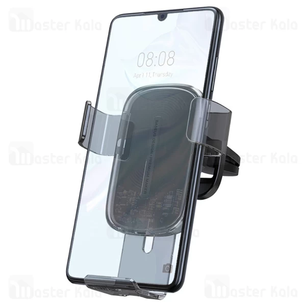 هولدر و شارژر وایرلس بیسوس Baseus Explore WXYL-K01 15W Wireless Gravity Charger