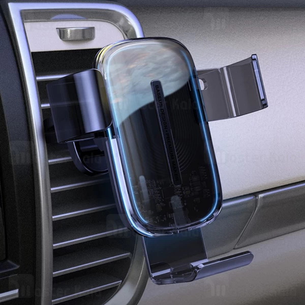 هولدر و شارژر وایرلس بیسوس Baseus Explore WXYL-K01 15W Wireless Gravity Charger