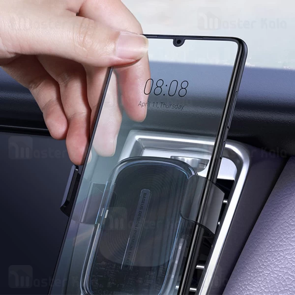 هولدر و شارژر وایرلس بیسوس Baseus Explore WXYL-K01 15W Wireless Gravity Charger