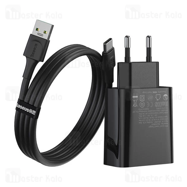 شارژر دیواری Baseus Speed PPS Quick Charger 30W VOOC TZCCFS-H01