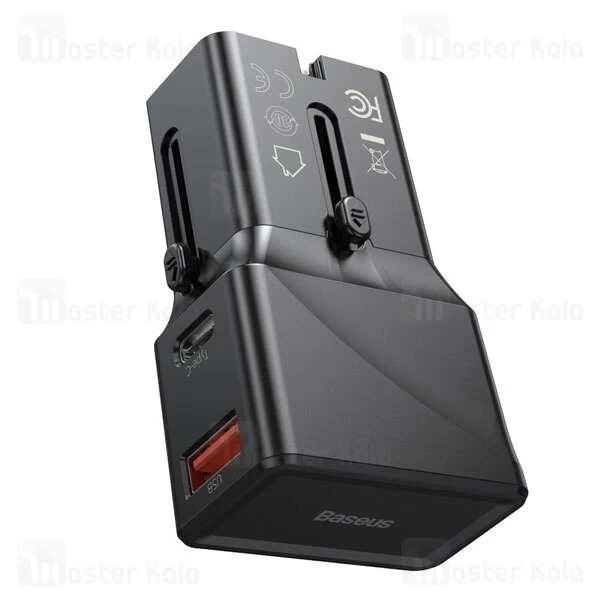 مبدل برق بیسوس Baseus Youth Edition CCTY-01 18W Universal Conversion Plug